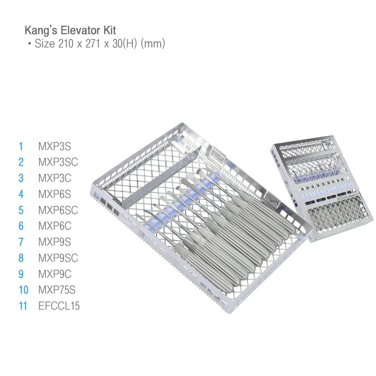 Kit D'outils De Chirurgie Orale Dentaire - Elevateur, Porte-aiguille, Pince, Rétracteur - Neuf