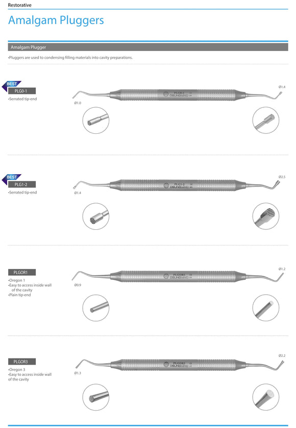 Achieve High-Density Restorations: The Precision Power of Osung USA’s Amalgam Plugger (Condenser)