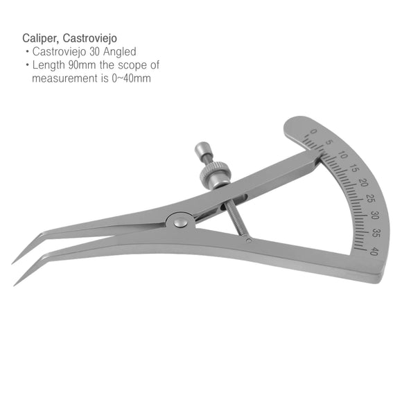 Precision Simplified: Castroviejo Caliper 30 Angled Osung - LPC90