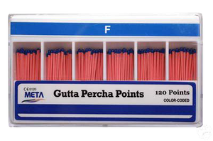Gutta Percha Points Vials #25 120/pk. - Meta