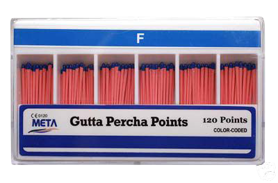 Gutta Percha Points Vials #25 120/pk. - Meta