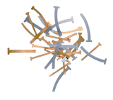 T-Bands Stainless Steel Staight Narrow 100/pk. - Pulpdent - Osung USA