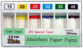 Paper Points Taper .06 #50 60/pk. - Meta