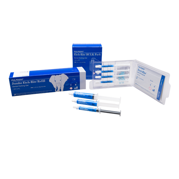 EtchRite Jumbo Refill 25ml. Syringe 2/pk. - Pulpdent - Osung USA