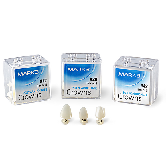 Polycarbonate Crowns #301 5/pk. - Osung USA