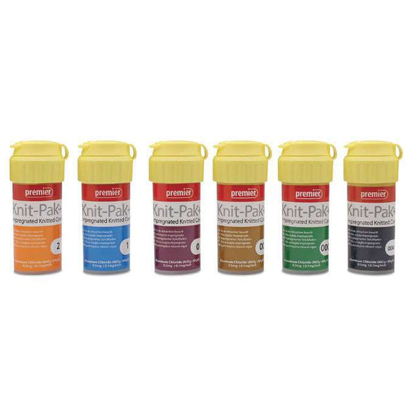 Knit-Pak Plus Impregnated Knitted Retraction Cord Size #0 Purple - Premier - Osung USA