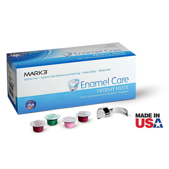 Enamel Care Soft Prophy Paste Coarse Cherry w/TCP 200/bx. - MARK3 - Osung USA