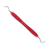 Dental Curette, Gracey, Rigid, Autoclavable Silicone Handle, GR 17-18