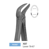 Adult Extraction Forcep, Lower 76-67