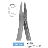 Adult Extraction Forcep, Lower 321-123