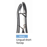 Dental Extraction Lingual Short Forcep UL