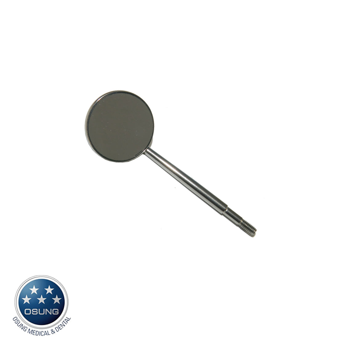 50 Pack #5 Front Surface Dental Mirrors With Surgical Handle – German Grade (Surginstruments)