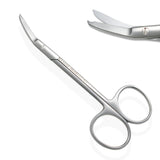 Osung 4.6" Littauer Suture Scissor Angled Premium -SCLSA115 - Osung USA