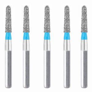 Torpedo, Conical1.2 mm Dia. Medium Grit Diamond Bur 5 per pack. 294.12M5 - Osung USA