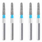 Torpedo, Conical1.2 mm Dia. Medium Grit Diamond Bur 5 per pack. 294.12M5 - Osung USA