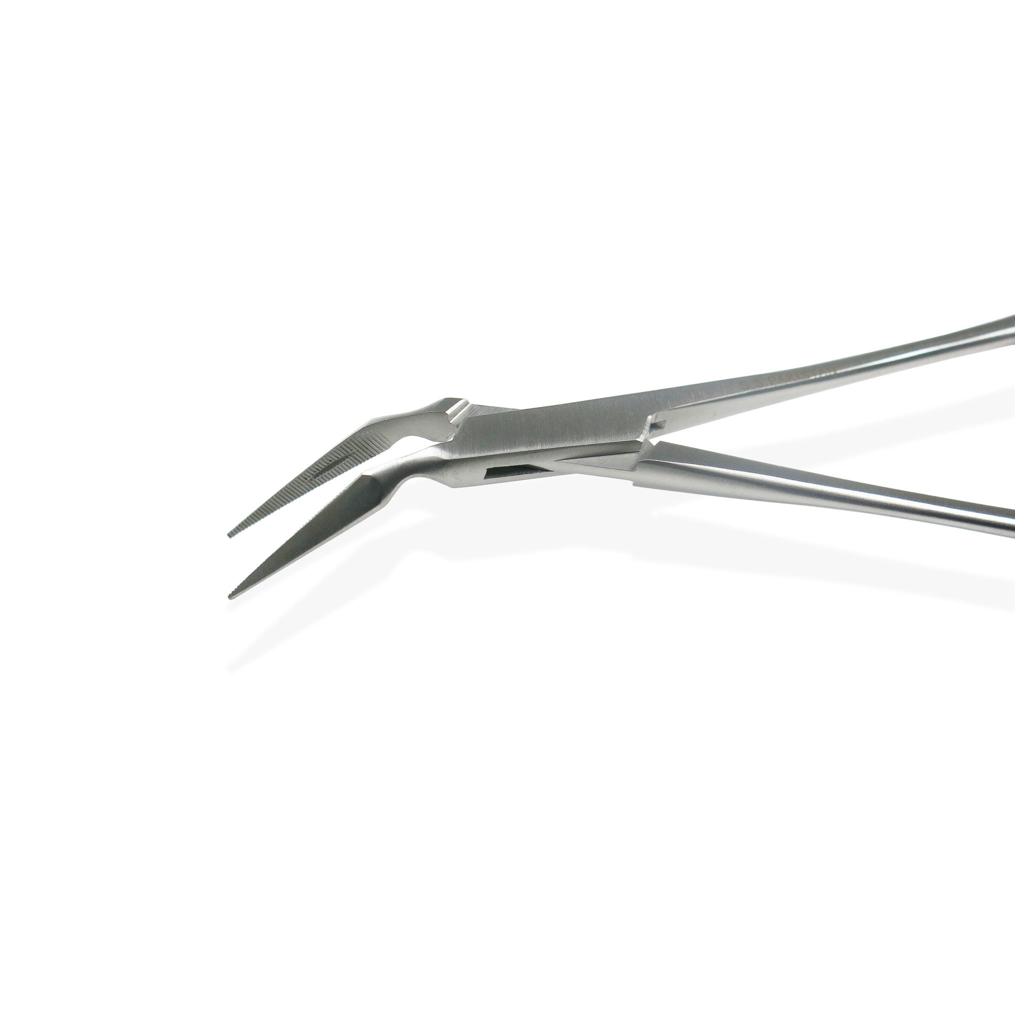 William Splinter Forceps 5.5 (14cm) 45° Angle Serrated Tips | SM4617