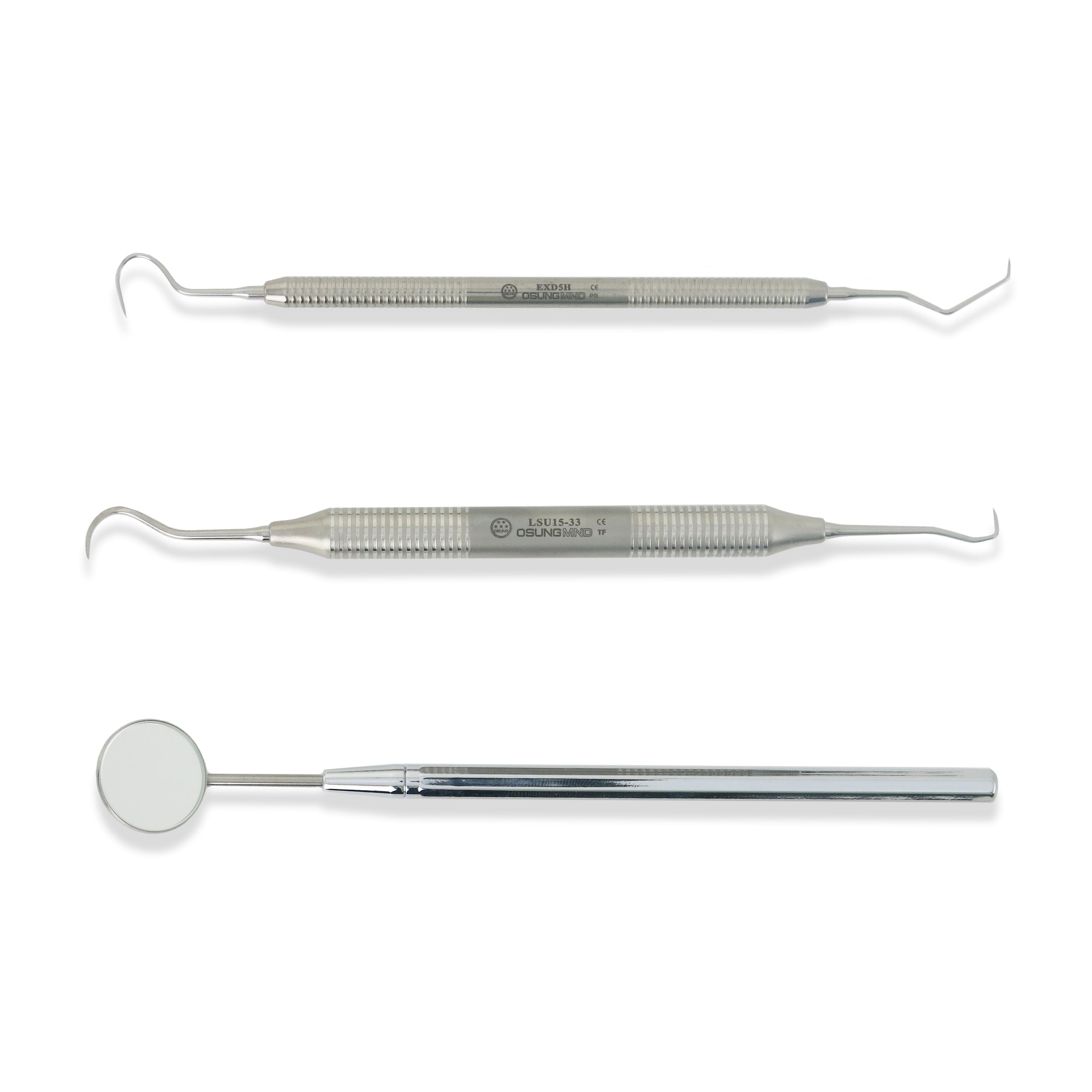 Specchio Dentista Per Bocca 100 Pezzi Specchi Dentali Bocca #5 Con Manico - Grado Tedesco, Acciaio Inossidabile, Per Odontoiatria Specchietto Dentista