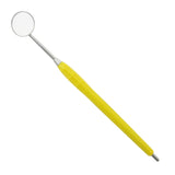 Mouth Mirror Cone Socket No. 4, 22mm dia, yellow handle, EA - Osung USA