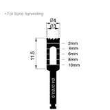 4mm/3mm Osung B40 Implant Trephine Bur -THB40 - Osung USA