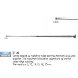 Dental Ridge Split Chisel, RIDST-30 - Osung USA