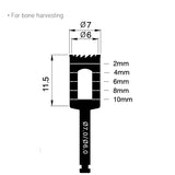 7mm/6mm Osung Implant Trephine Bur Drill -THB70 - Osung USA