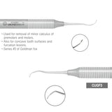 Dental Universal Curette, Goldman-Fox 3, CUGF3