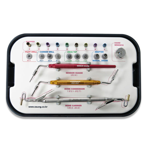 Set Di 5 Del Seno Ascensore Fungo Ascensore Impianto Dentale Strumenti Con Casse Set Di 5 Del Seno Ascensore Fungo Ascensore Impianto Dentale Strumenti Con Casse