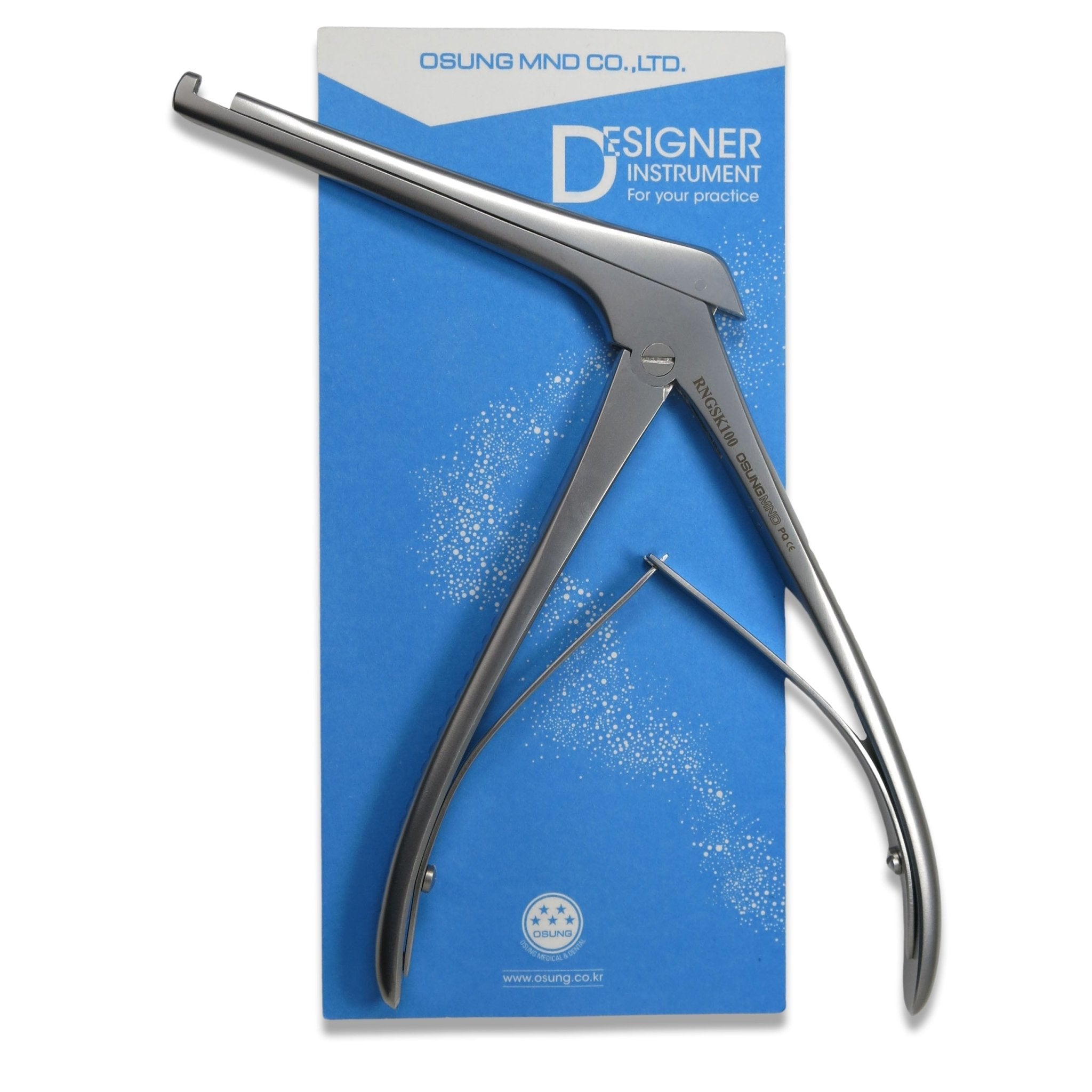 Bone Rongeur, Kerrison, Beak 10cm, Bite 4mm wide, RNGSK100