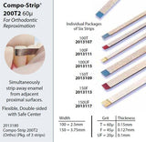 Compo - Strips 100F Red Med 6/pk. - Premier - Osung USA