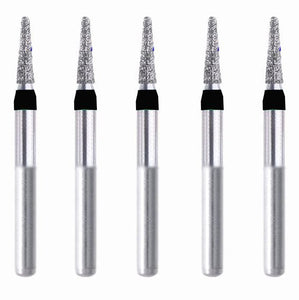 Conical, Dome End 1.4 mm Dia. Extra Coarse Grit Diamond Bur 5 per pack. 194.14EC2 - Osung USA