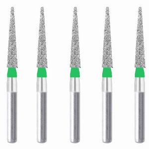 thumbnail image 2 of Cylindrical End Cutting 1 Mm Fine Grit Diamond Bur 5/Pack Osung 150.10F1 2 of 4