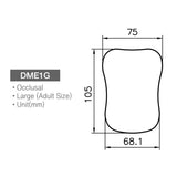 Large Occlusal Dental Photo Mirror Glass Premium Osung -DME1G