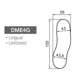 Lingual Dental Photo Mirror Glass Premium Osung -DME4G