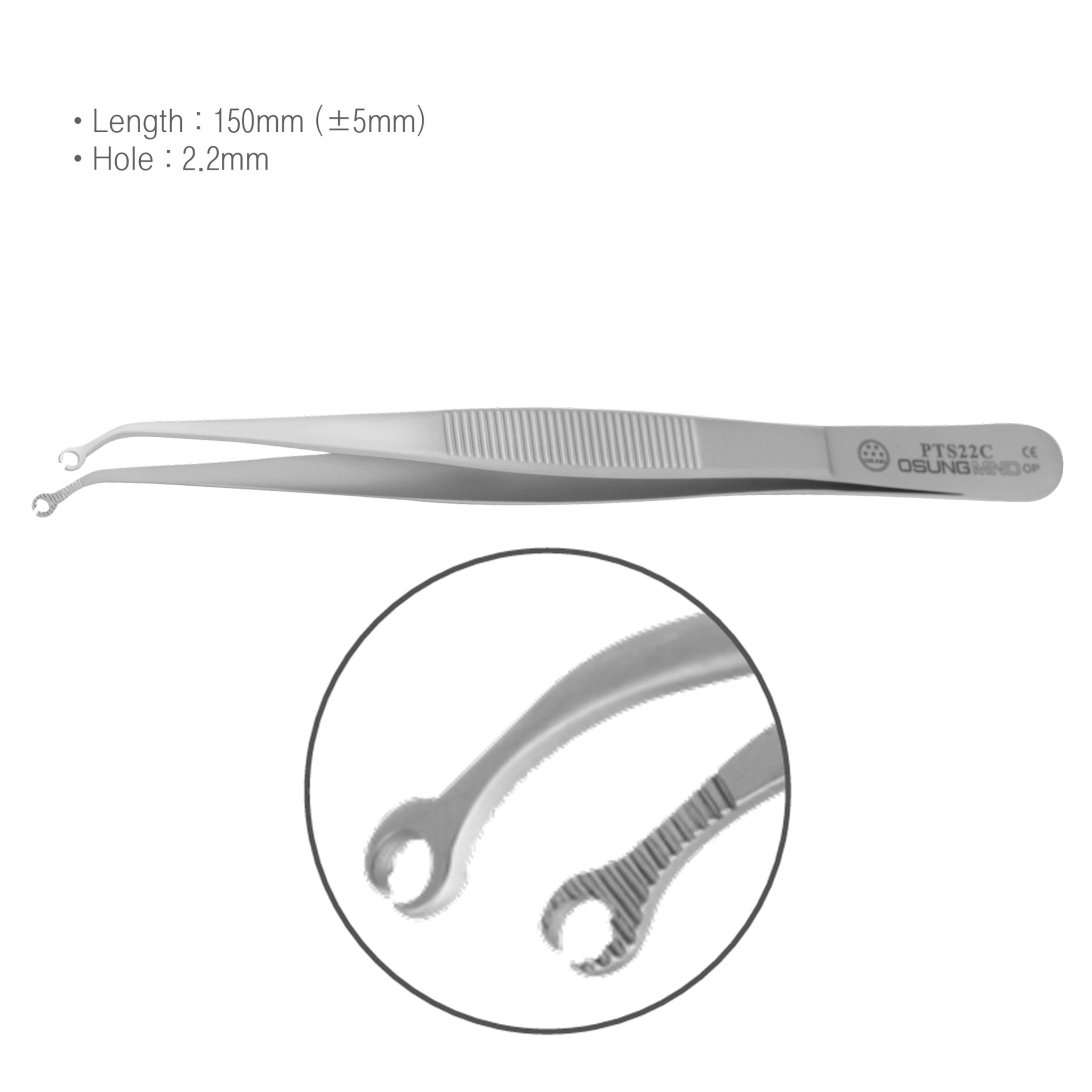 Suture Tissue Forceps 5.9