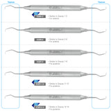 Osung Implant Curettes set | Titanium Curettes | N-115