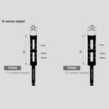 Osung Trephine Bur kit | N-105