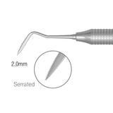 Osung Serrated Curved Dental Periotome -PRR256 - Osung USA