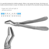 Osung 51C Pedo Dental Extraction Forceps Premium -FXX51C - Osung USA